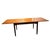 Wood Vintage Danish Teak Draw Leaf Mid Century Modern Dining Table For Sale - Image 7 of 13