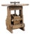 Early 20th Century Wine Tasting Table With Wine Press Base For Sale