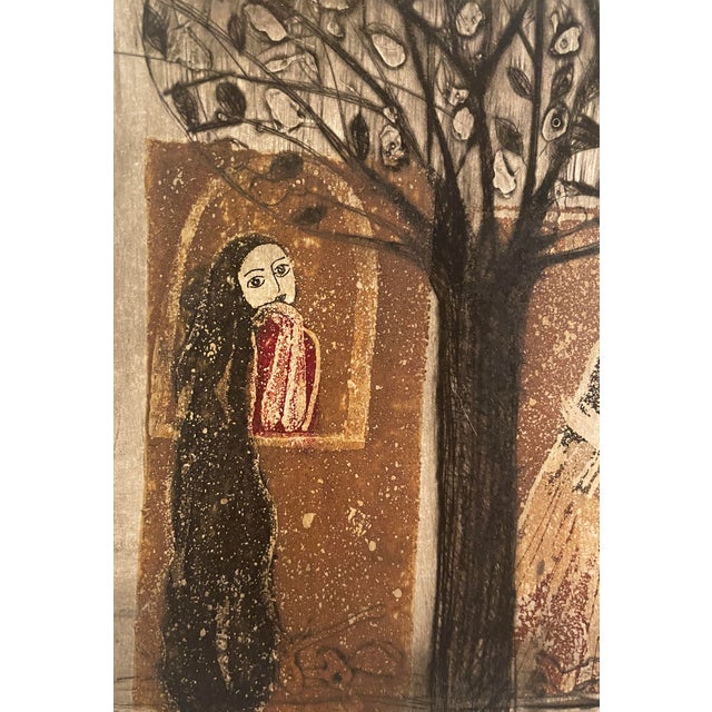 Lali Lomtadze Tree of Wishes Ethcing For Sale - Image 4 of 6
