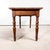 1940’s French Bobbin Leg Mid Oak Kitchen Dining Table For Sale - Image 6 of 9