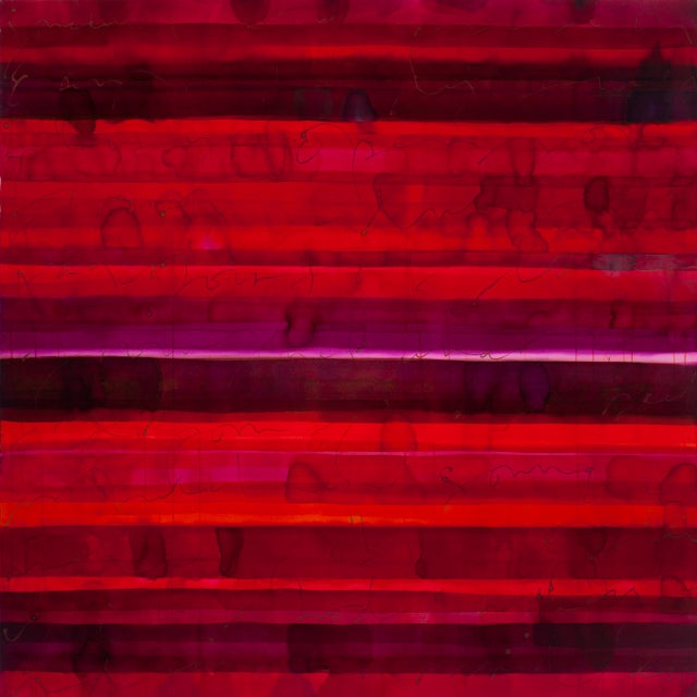 Framed Contemporary Abstract Artwork by Eliza K. For Sale - Image 4 of 4