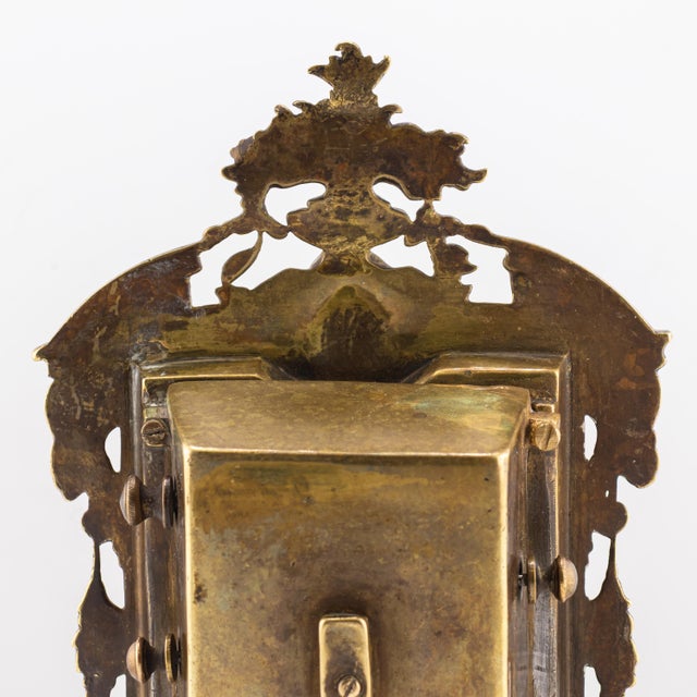 19th Century English Baroque Revival Brass Perpetual Desk Calendar For Sale - Image 15 of 17