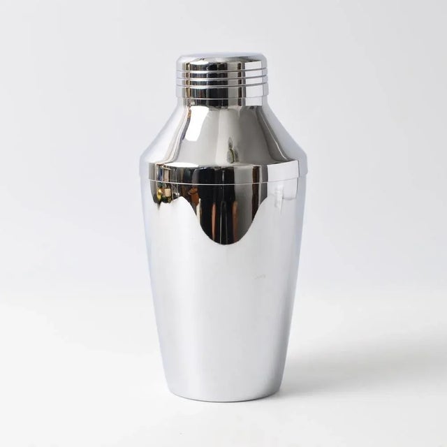 Vintage Stainless Steel Cocktail Shaker from Alfi, 1970s, in Very Good conditions. Designed 1960 to 1969 This piece has an...