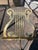 Hollywood Regency Vintage Brass Lyre Style Brass Music Stand For Sale - Image 3 of 5