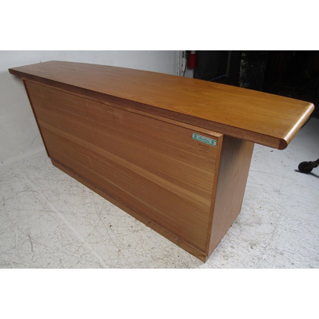 Brown 1960s Unusual Mid-Century Modern Credenza by Skovby Mobelfabrik For Sale - Image 8 of 12