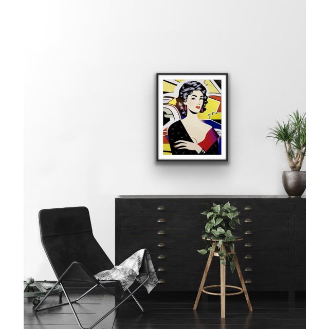 Danuta Dabrowska-Siemaszkiewicz, Elisabeth, 2000s, Screen Print & Paper For Sale - Image 6 of 7