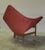 In the Manner of an Adrian Pearsall Coconut Lounge Chair on Walnut Base With Original 1960s VintageUpholstery For Sale In Los Angeles - Image 6 of 12