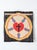 Wood Mid-Century Folk Art Luther Rose Wall Hanging For Sale - Image 7 of 9