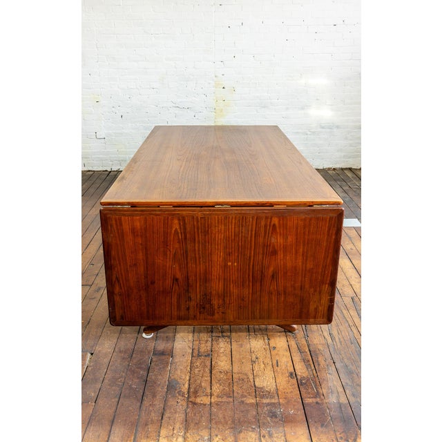 1950s 1950s Hans Wegner Danish Dining Table, Model at-314 for Andreas Tuck For Sale - Image 5 of 15