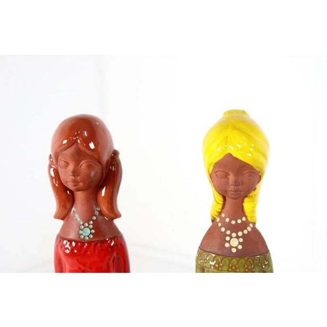 Ceramic Lady Figures from Goebel, Set of 2 For Sale - Image 15 of 16