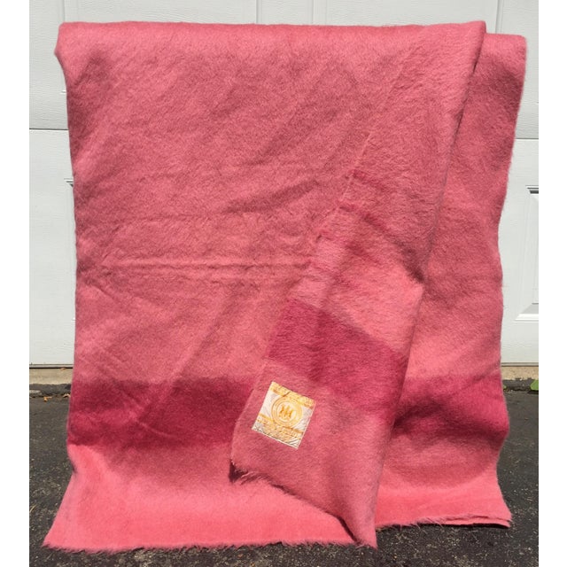 1950’s Pink Hudson's Bay Wool Blanket Chairish