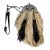 20th Century Scottish Kilt Sporran Decoration With Leather and Hair For Sale
