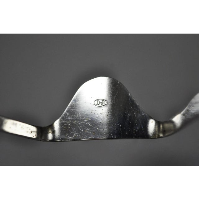 Vintage Modern Silver Plated Dinner Oil Caddy & (10) Toast Bread Racks - 12 PCS For Sale - Image 16 of 18