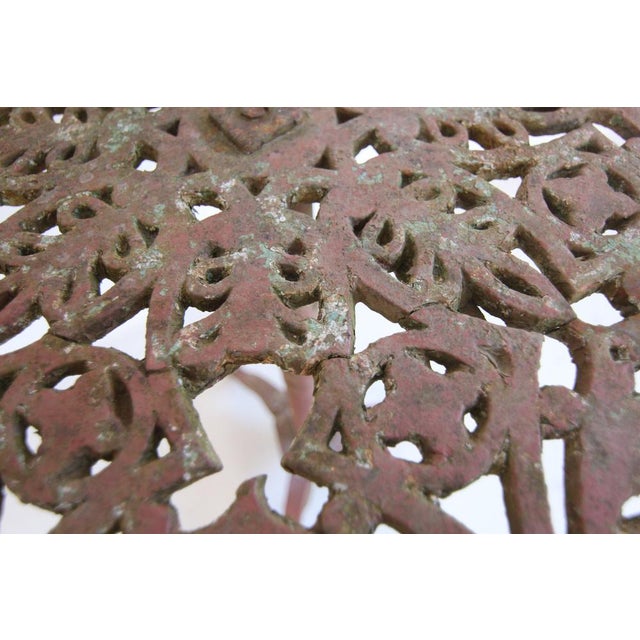 Round Cast Iron Table, 1890s For Sale - Image 11 of 18