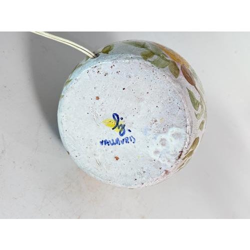 Glazed Ceramic Table Lamp by Jean Jacque Laurent, 1950s For Sale - Image 12 of 14