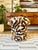 Mid-Century Modern Mushroom Ottoman in "Serpentine" Specialty Fabric For Sale - Image 3 of 10
