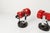 Red and Black Wall Lights, 1970s, Set of 2 For Sale - Image 13 of 18