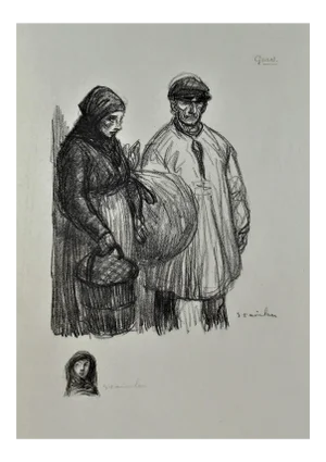 Théophile Alexandre Steinlen, Gares, 1916