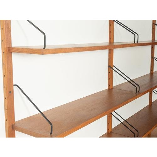 Vintage Wall Shelf by Poul Cadovius, 1950s For Sale - Image 5 of 8