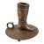 Vintage Ralph Lauren Brass Equestrian Riding Boot Chamber Candlestick - Made in Korea For Sale