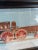 Metal Antique Grand Trunk Railway Steam Engine Sign Framed Late 19th Century Train Metal Artwork For Sale - Image 7 of 7