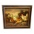 Early 19th Century English Farm Yard Oil on Canvas For Sale