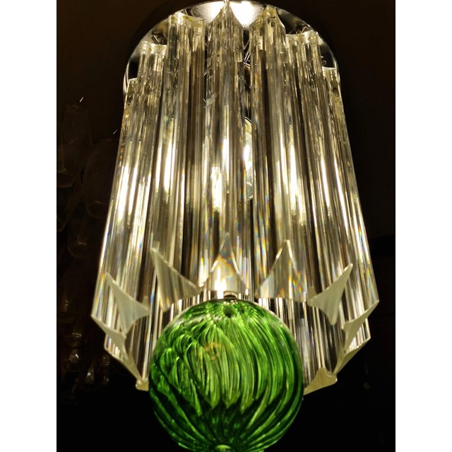 Vintage Murano Pendant Lamp, 1972 For Sale - Image 6 of 8