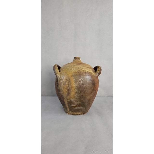 19th Century Puisaye Sandstone Jug, France For Sale - Image 4 of 7