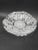 Transparent Vintage Clear Glass Rose Etched Vanity Trinket Dish- Scalloped Edges For Sale - Image 8 of 18