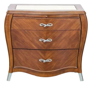 Michael Amini Three Drawer Nightstand
