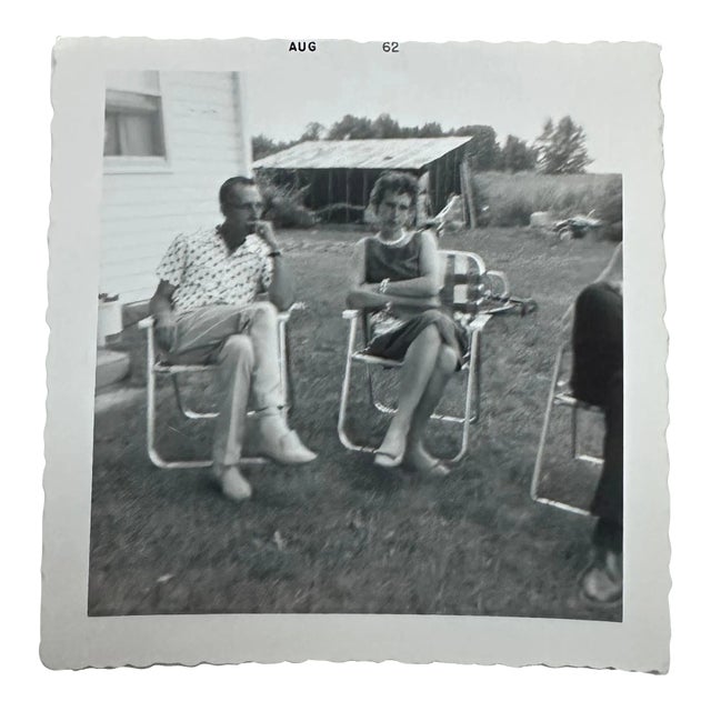 Vintage Black and White Photo For Sale