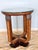 Elevate your living space with this exceptionally crafted, authentic Maitland-Smith round accent table. Bridging mid-to-...