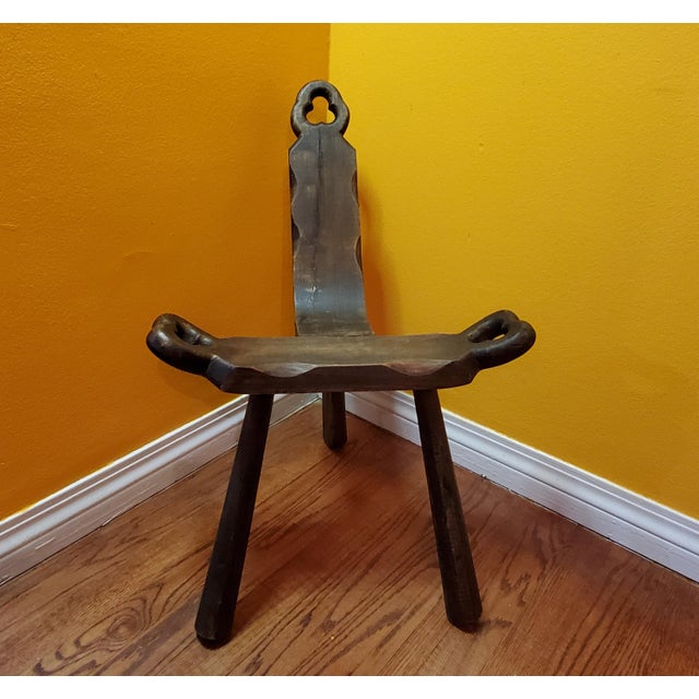 Early 20th Century Antique Birthing Chair Chairish