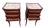 Late 19th Century Late 19th Century Marble Top Gallery French Italy 3 Drawer Stands, Pair For Sale - Image 5 of 18