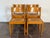 1970s Vintage 1970's Maison Regain Elm Dining Chairs For Sale - Image 5 of 18