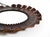 Brown Round Wall Mirror with Leather Frame and Strap, 1960s For Sale - Image 8 of 17