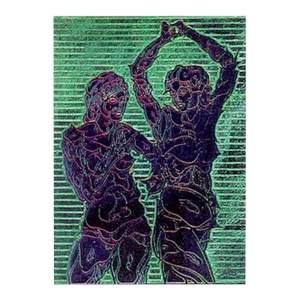 Two Women Dancers, Martin Barooshian Etching, Signed and Numbered in Pencil