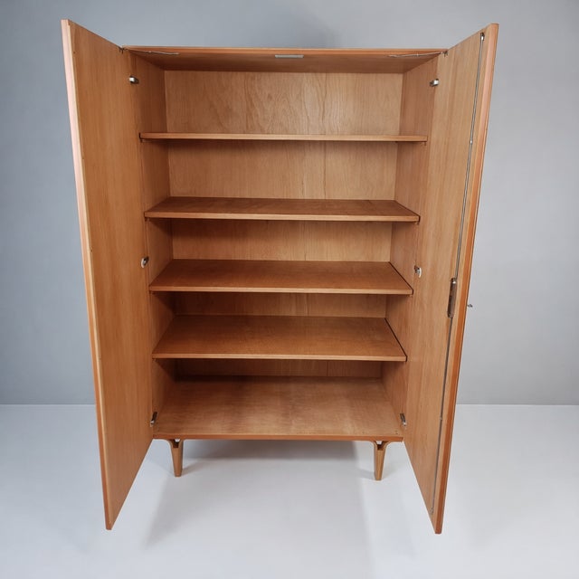 Vintage Wardrobe in Ash by Francisek Mezulanik, 1970s For Sale - Image 9 of 13