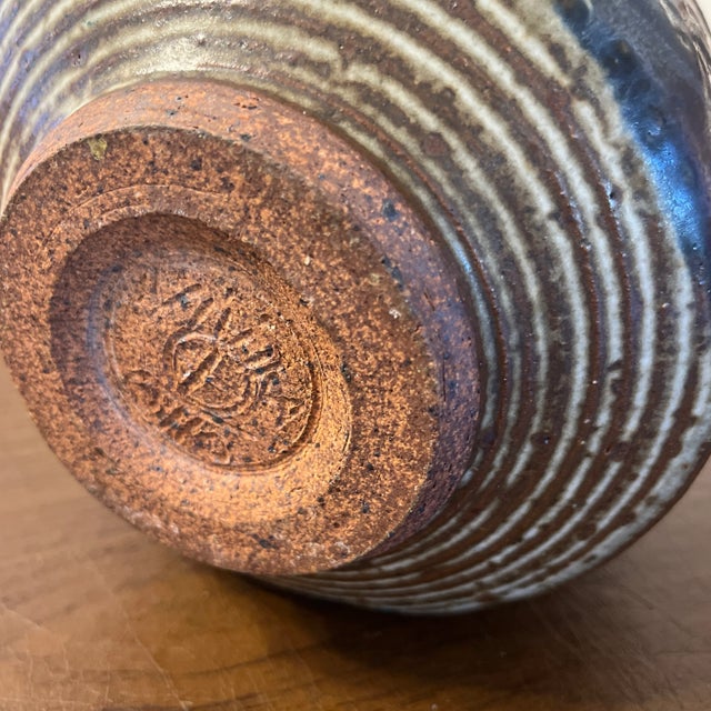 Mid 20th Century Vivika & Otto Heino Signed Studio Pottery Bowl For Sale In Los Angeles - Image 6 of 10