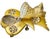 Goldenrod Early 20th Century Handmade Americana Brass Bird-Figurine Incense Burner For Sale - Image 8 of 10