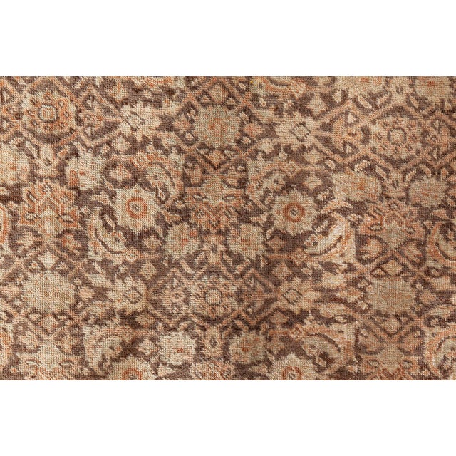 Textile Authentic Late 19th Century Persian Tabriz Carpet For Sale - Image 7 of 8