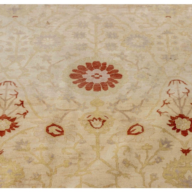 Turkish Turkish Oushak Carpet, 18' X 11' 11" For Sale - Image 3 of 11