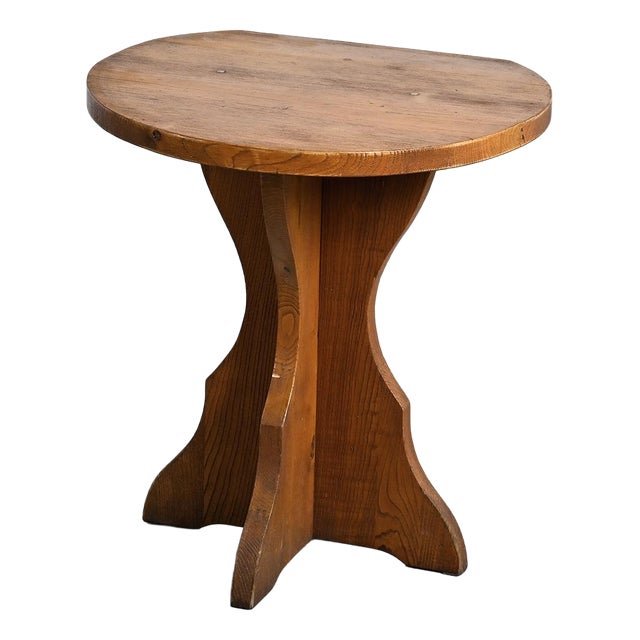 Wood Wall Table, French Alps, 1970 For Sale