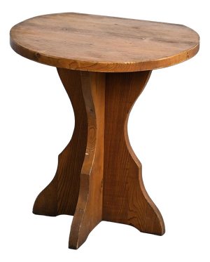Wood Wall Table, French Alps, 1970