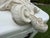 Vintage Giant 36” Acanthus Leaf Architectural Wall Planter / Wall Pocket For Sale - Image 9 of 11
