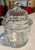 Mid 20th Century Mid 20th Century Indiana Glass Paneled Clear Apothecary Jar 8½" – Heavy Pressed Glass W/ Lid For Sale - Image 5 of 6