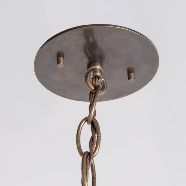 1940s harles Dudouyt French Carved Wood Style Chandelier For Sale - Image 12 of 12