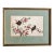 19th or 20th Century Chinese Watercolor Pith Paper Painting of Birds Arguing For Sale