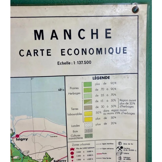 Double Map of Mancha, France For Sale - Image 13 of 17