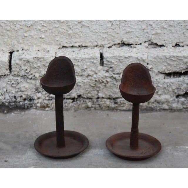 1950s 1950s Sichuan Tibetan Candle Holder 5 For Sale - Image 5 of 6